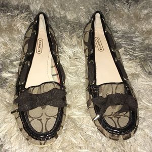 Coach moccasins